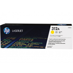 Original HP CF382A (312A) High Yield Laser Toner Cartridge Yellow