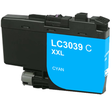 Compatible Brother LC3039C Ultra High Yield Ink Cartridge Cyan