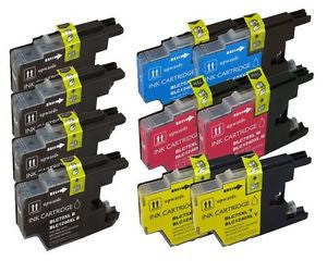 Brother LC-75 10pk (4BK/2CMY) Yellow compatible ink - Buy Direct!