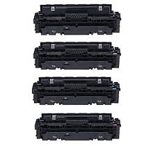 Compatible Canon 046H High Yield Laser Toner Cartridge Set Black Cyan Magenta Yellow