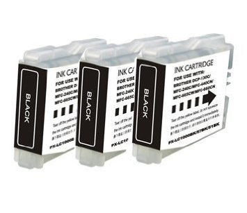 Brother LC-51BK 3pk  compatible ink - Buy Direct!