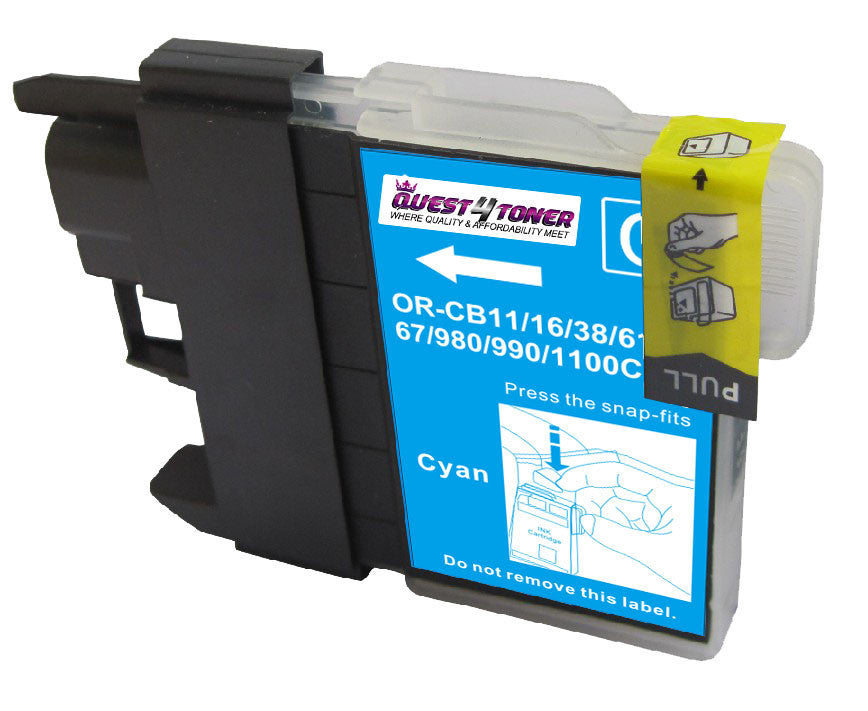 Brother LC-61C Cyan compatible ink - Buy Direct!