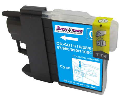 Brother LC-61C Cyan compatible ink - Buy Direct!