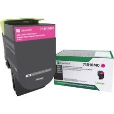 Lexmark Genuine OEM 71B10M0 Return Program Magenta Toner Cartridge (2.3K YLD)