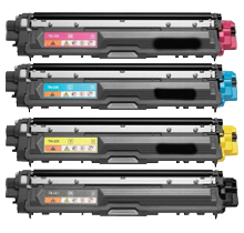 Brother TN-225 High Yield Compatible Toner Cartridge 4 Pack- Buy Direct!