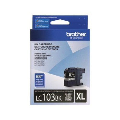 Brother LC-103BK <font Color='black'><b>Black</b></font> OEM Ink Designed For Brother - Buy Direct!