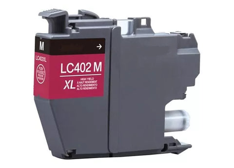 Compatible Brother LC402XLM Magenta Ink Cartridge High Yield