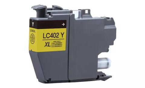 Compatible Brother LC402XLY Yellow Ink Cartridge High Yield