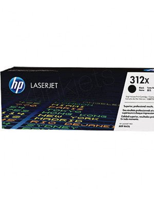 Original HP CF380X (312X) High Yield Laser Toner Cartridge Black