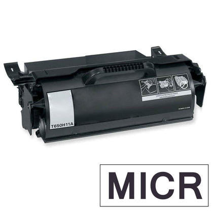 Lexmark 650A11A  compatible MICR toner - Buy Direct!