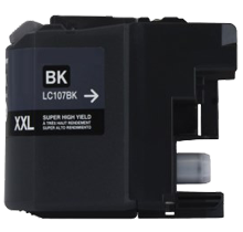 Brother LC-107BK Black compatible ink - Buy Direct!