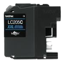 Brother LC-205C Cyan compatible ink - Buy Direct!