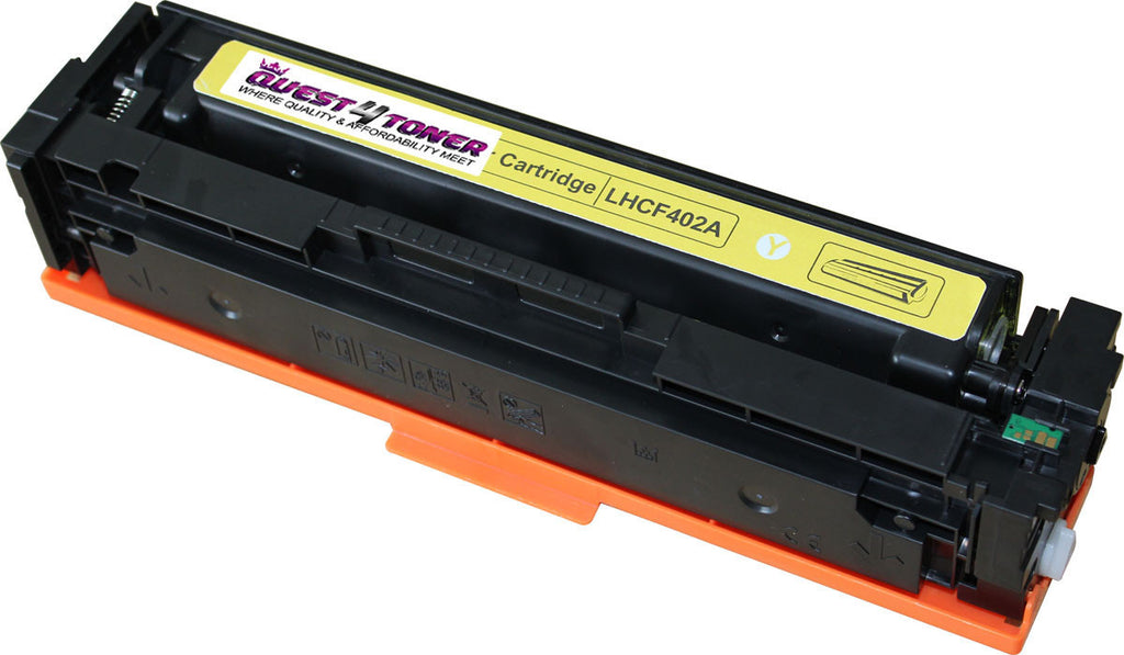 HP CF402A (201A) Compatible Toner Cartridge (Yellow) designed for HP- Buy Direct!