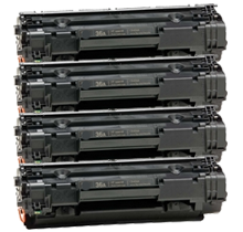 HP CB436A 4PK  compatible toner - Buy Direct!