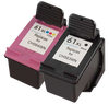 HP CH563WN / CH564WN (HP 61XL) Compatible Ink Cartridge Combo Pack Black Tri-Color High Yield - Buy Direct!