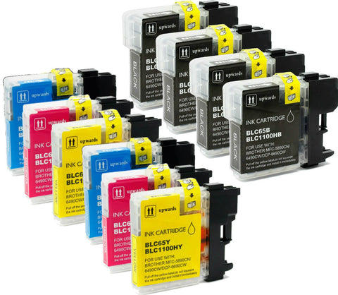 Brother LC-65 10pk (4BK/2CMY) Yellow compatible ink - Buy Direct!