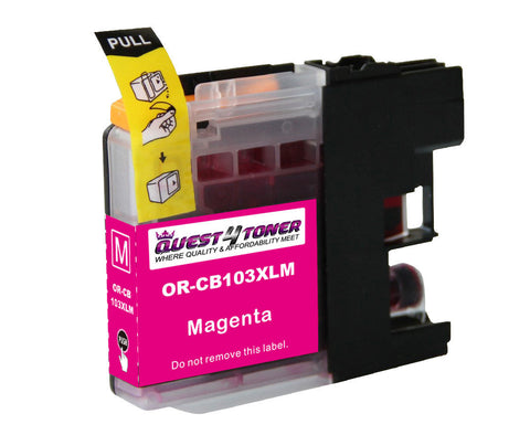 Brother LC-103M Magenta compatible ink designed for Brother - Buy Direct!
