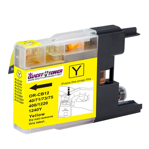 Brother LC-75Y Yellow compatible ink - Buy Direct!