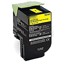 Lexmark 70C1HY0 Yellow -Toner compatible
