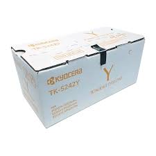 Kyocera Mita Genuine OEM TK5242Y Laser Toner Cartridge Yellow