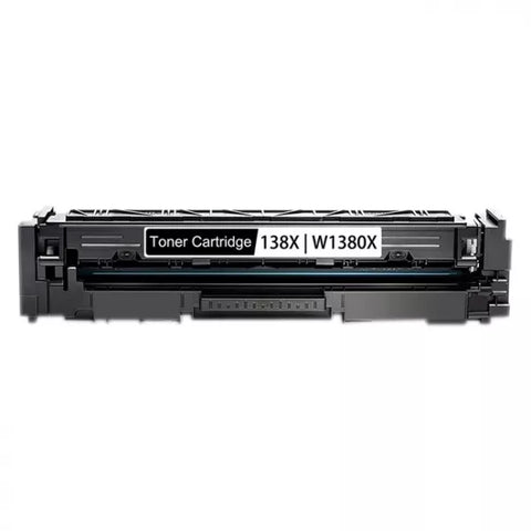 Compatible HP 138X (W1380X) Black Laser Toner Cartridge