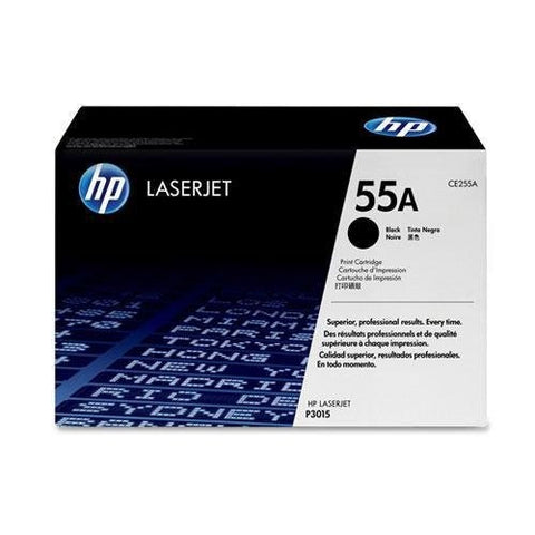 Original OEM HP 55A Black Toner Cartridge (CE255A)