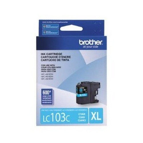 Brother LC-103C <font Color='cyan'><b>Cyan</b></font> OEM Ink Designed For Brother - Buy Direct!