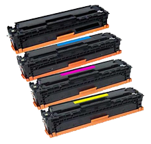 HP 410X Compatible High-Yield Compatible Toner Set (Black, Cyan, Magenta, Yellow) - Buy Direct!